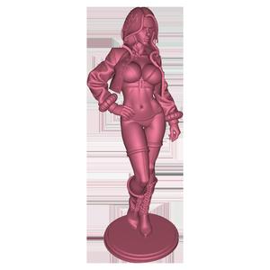 Christina in red and white leather (release june 2025)