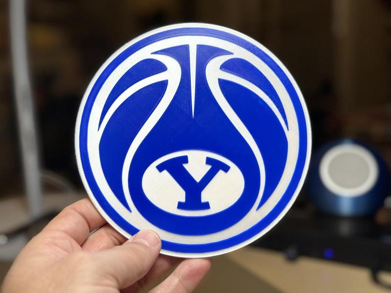 BYU Basketball Logo