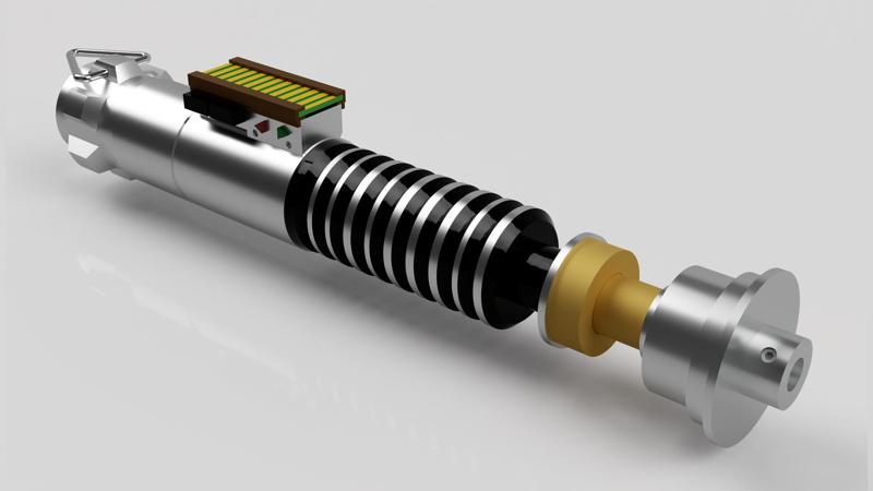 Luke Skywalker ROTJ Hero Lightsaber