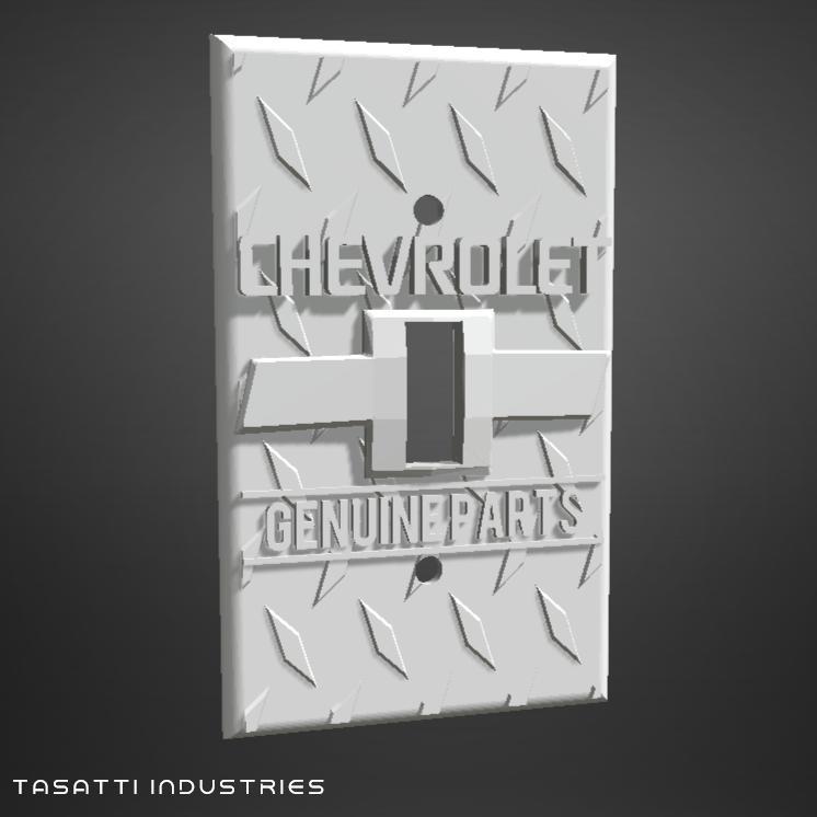 Chevrolet Light Switch Cover