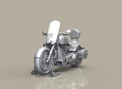 HARLEY DAVIDSON 3D MODEL