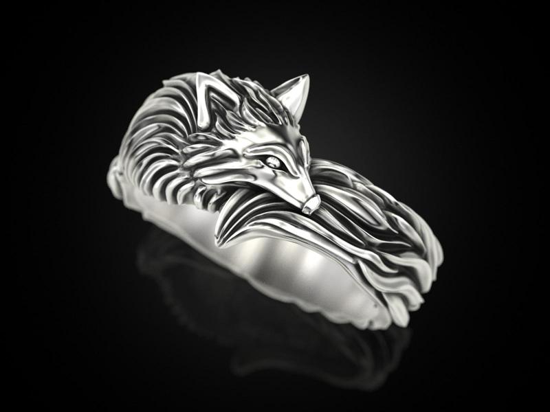 Fox band ring