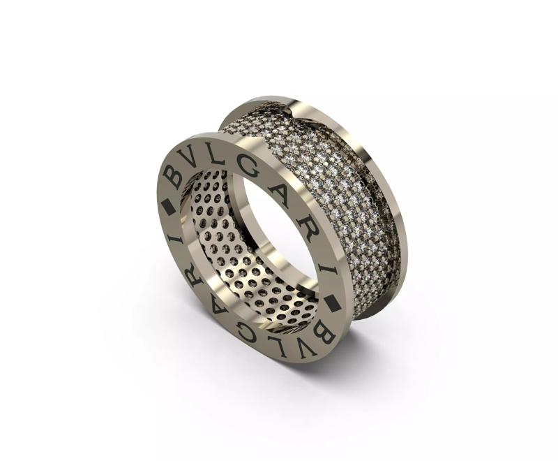 wedding ring bvlgari 3d models download wooding ring