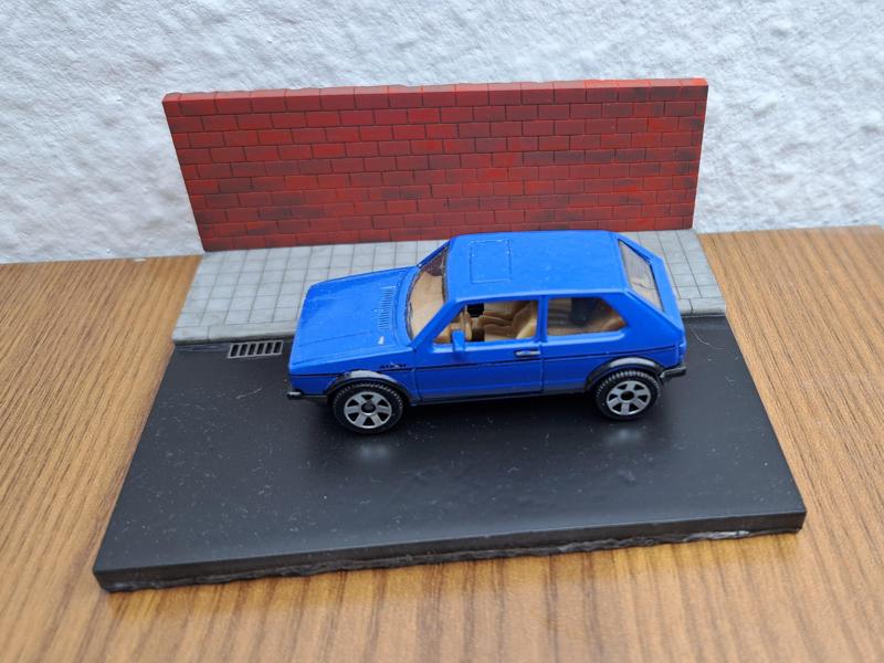 Hot Wheels mini diorama 01