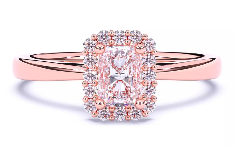 Solitaire Engagement ring 3dm stl renders details