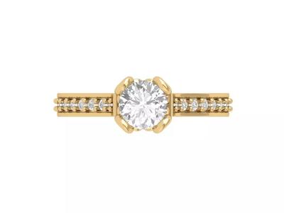 Solitaire Engagement Ring