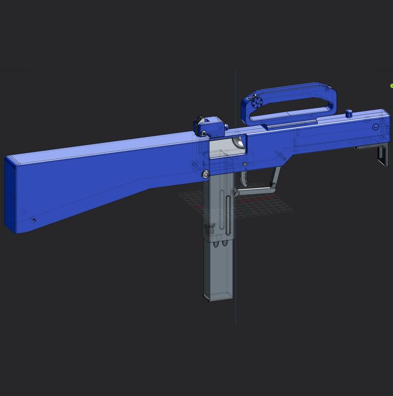 Robocop 2 Hob's 9mm SMG UC-9/DEB-M21