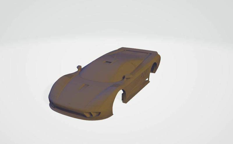 Saleen s7 Mini-Z (body shell)