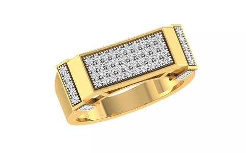 Solitaire Engagement Wedding Men Rings