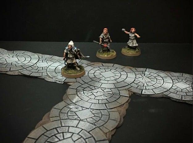 Delving Decor: Modular Roads (28mm/Heroic scale)