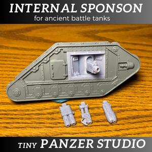 Internal Sponson for Ancient Imperial Battle Tanks