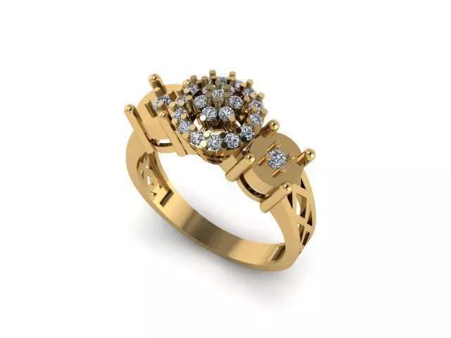 Classic Engagement Ring for diamonds
