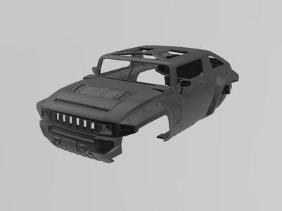 Hummer HX Concept 1:24 & 1:25 Scale