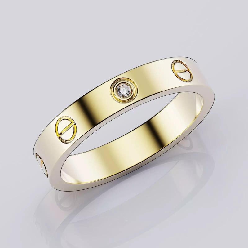 Cartier ring 3D print model   16-18 SIZE