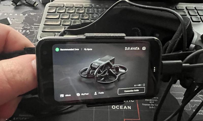 DJI Goggles 2  / Palm PVG-100 Mini phone holder.