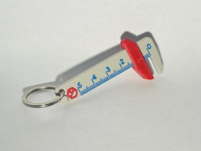 Miniature Keychain Caliper