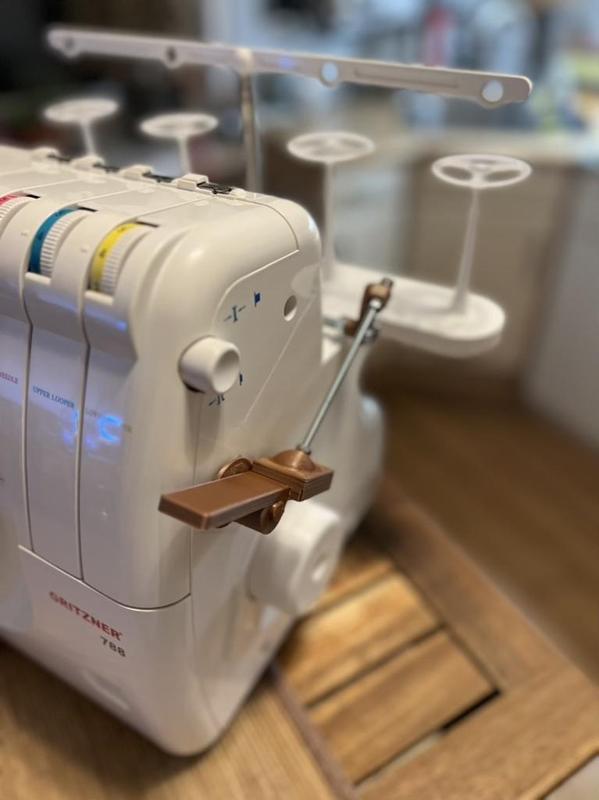 Gritzner 788 - right side presser foot mechanic