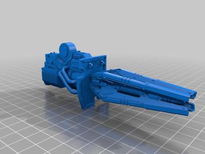 four cannon gun