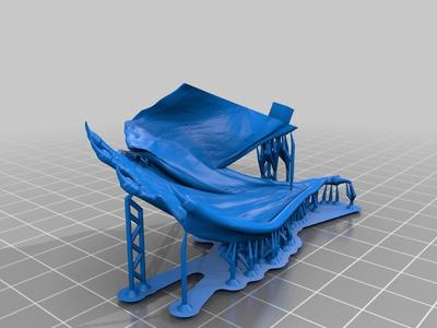 Blue Dragon Playing D&D