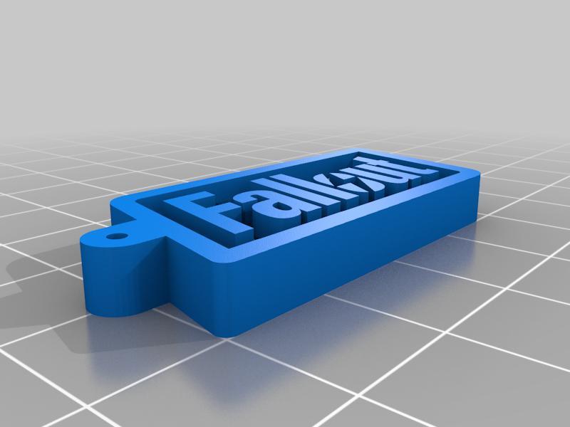 FALLOUT keychain