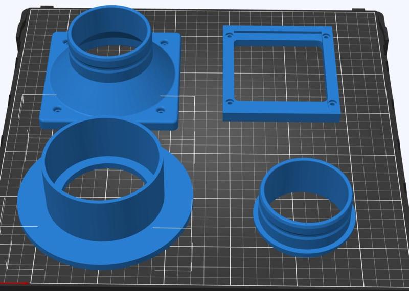 QIDI XMAX 3 - Air extraction kit