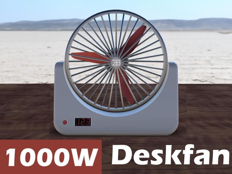 1000W Desk Fan