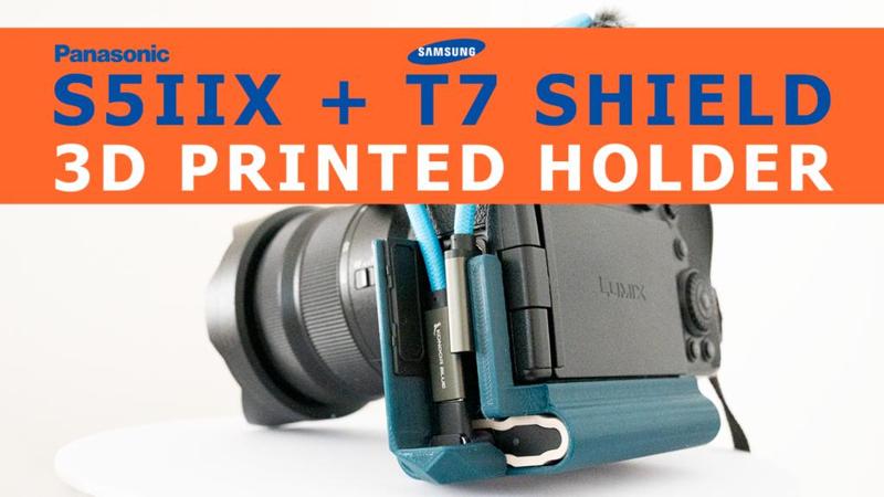 Panasonic Lumix S5IIX + Samsung T7 Shield Shroud