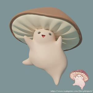 Fairydropart mushroom 