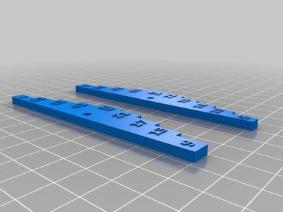 Lesco Spreader - Calibration gauges