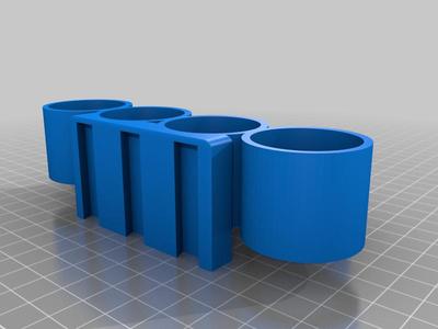 peg board paint holder