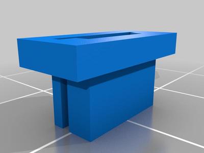 Replacement RC foam plane wheel holder from F22 RC Airplane Fighter