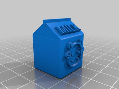 Mini milk carton