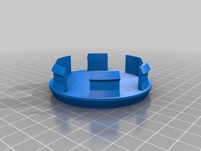 Drag Wheels Replacement Hubcap