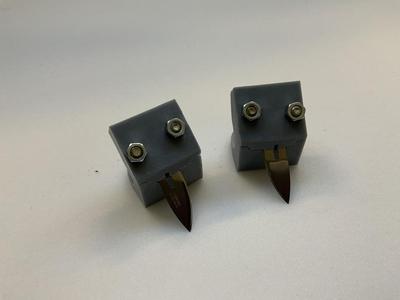 découpeur de tranchant pour épée en mousse - foamcuter 37°chirurgical blade n°24