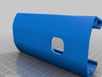 Bicycle light visor for Fenix BC30 v2.0 - simplified version 1