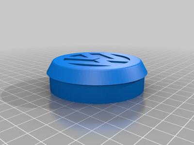 VW Cap for Audi Fuch wheels