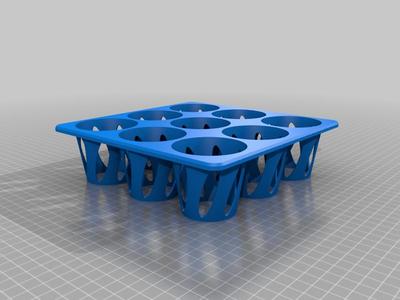 Plant Pot Tray (Wilko 6cm fibre/bio pot)