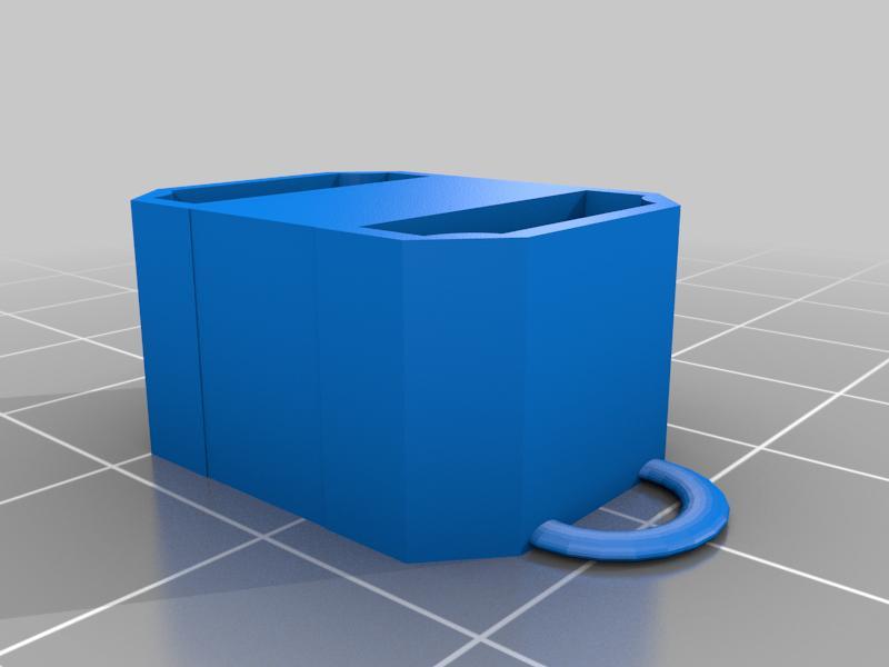 2-Port HDMI Cable End-Cap / Holder