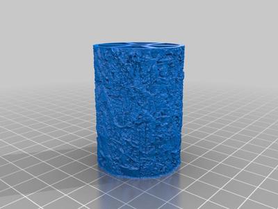 H0 modeling Rocky-Road roller