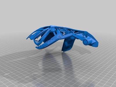 Damaged mk50 helmet (more pieces)