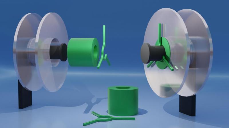 Ender 3 Pro Large Filament Roll Adapter 