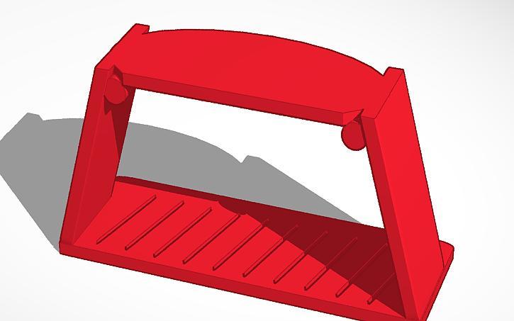 Roku Streaming Box Under TV Holder