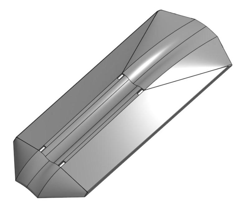 Mountain bike front mudguard / splashguard