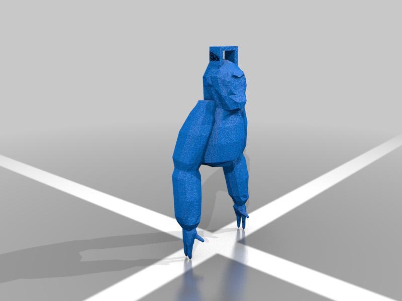 Gorilla tag Key Chain