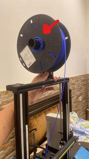 spool adapter or holder