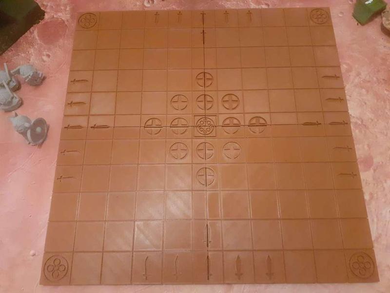  Hnefatafl Viking chess board