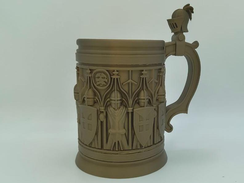 Templar beer mug
