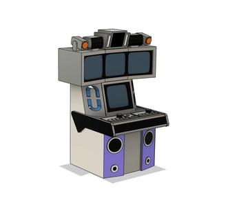 VJ: Visual & Music Slap - Arcade machine