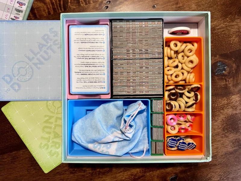 Dollars to Donuts — Donut game tokens and organizer