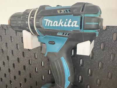 Drill holder for IKEA Skadis (Makita/Bosch)